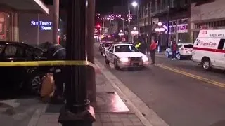 Digital Short: Car crashes into Ybor city bar after fight, 2 arrested, police search for driver