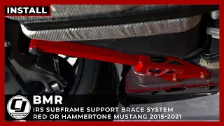 2015-2023 Mustang Install | BMR IRS Subframe Support Brace System