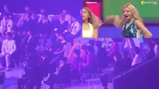 191116 Idols reaction to ITZY Dalla Dalla + ICY