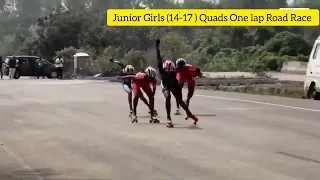 One lap Road Final Race Quads  junior Girls (14-17 yrs) Quads 60th RSFI NATIONAL 2022: