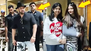 Aishwarya Rai TWINNING With Salman Khan & Lost In Each Others Eyes, Aaradhya Cute Reaction