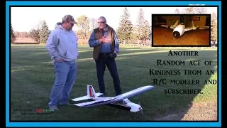 This random act of kindness from a fellow R/C Modeler was heartwarming!