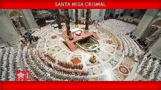 Papa Francisco - Santa Misa Crismal 2019-04-18