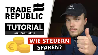 Trade Republic Freistellungsauftrag einrichten + STEUERN erklärt (für Aktien, ETFs und Krypto)