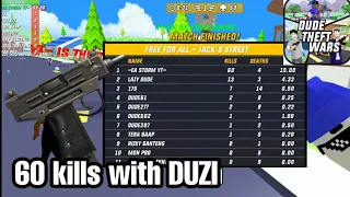 EA STORM YT, 60 kills with duzi DUDE THEFT WARS MULTIPLAYER