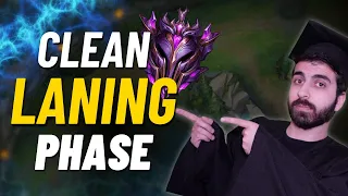 CLEAN GRASP LANING PHASE | High Elo Toplane Gameplay (Tryndamere vs Jax)