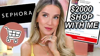 WHAT'S IN MY $2000 SEPHORA FANTASY CART | leighannsays