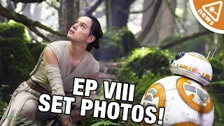 Star Wars Episode 8 Set Photos Reveal! (Nerdist News w/ Jessica Chobot)