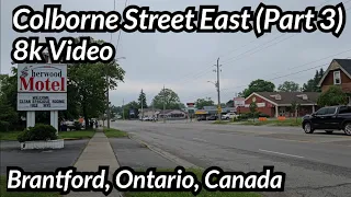 Colborne Street East, Brantford, Ontario, Canada (Part 3) - 8k Video