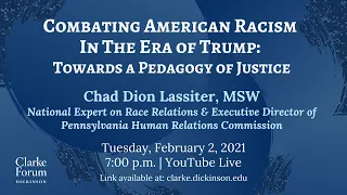 Combating American Racism in the Era of Trump: Towards a Pedagogy of Justice