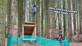 Sending HUGE JUMPS and New Tracks at one of UK's Craziest Bikeparks