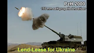 PzH 2000 155 mm self propelled howitzer  lend-lease for ukraine