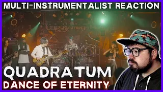 Musician Reacts to QUADRATUM 'Eruption/Dance of Eternity' [from Unlucky Morpheus]