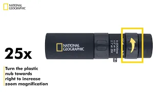 Monocular Zoom 8x25x25 de National Geographic