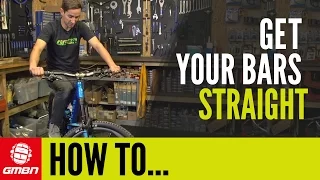 How To Get Your Bars & Stem Perfectly Straight | Mountain Bike Maintenance