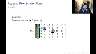 Row Echelon Forms: Part 1/5 "Reduced Row Echelon Form"