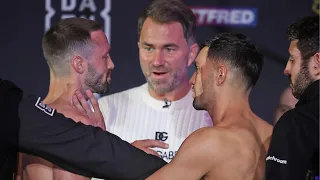 BITTER RIVALRY REIGNITES! | Josh Taylor vs. Jack Catterall 2 WEIGH IN & FACEOFF | Matchroom Boxing