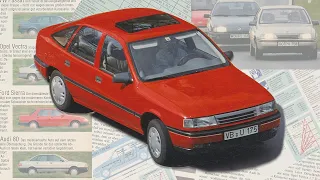 OPEL VECTRA A Takes on 1980s Rivals: A Journey Through Automotive History
