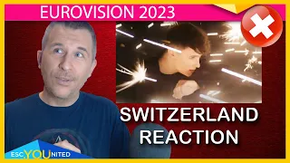 SWITZERLAND: Remo Forrer - Watergun (Eurovision 2023) REACTION