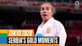 🇷🇸 🥇 Serbia's gold medal moments at #Tokyo2020 | Anthems
