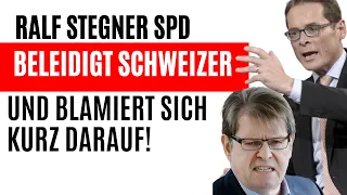 SPD Ralf Stegner kassiert eine Abreibung von Schweizer Chefredakteur 😄