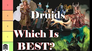 DRUID TIER LIST -By A Druid Player