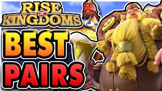 Top 5 BEST Commander PAIRS for F2P in Rise of Kingdoms | RISE OF KINGDOMS