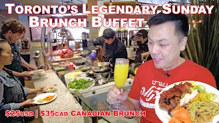 Toronto's Legendary Sunday Brunch Buffet!