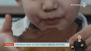 Crianças brasileiras estão mais altas e mais obesas, revela estudo da Fiocruz