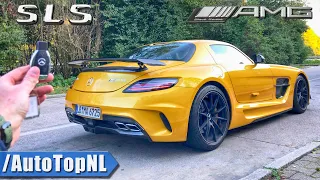 Mercedes SLS AMG BLACK SERIES | REVIEW POV on AUTOBAHN (NO Speed limit!) by AutoTopNL