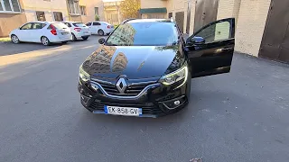 Черный француз! Renault Megane 4 2017 1,5 110л.с. универсал. Расстаможен. Цена 12800$