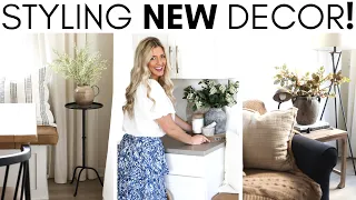 HOME DECOR HAUL || STYLING NEW DECOR || EASY INTERIOR DESIGN TIPS AND IDEAS