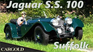 Jaguar S.S. 100 Suffolk, 1977, über 200 PS und 200 km/h im Prewar Oldtimer!