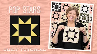 Make a "Pop Stars" Quilt with Jenny Doan of Missouri Star (Video Tutorial)