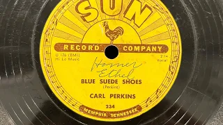 Carl Perkins - Blue Suede Shoes / Honey Don’t! 78 RPM