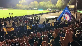 DFB Pokal 19/20 1.FC Saarbrücken - 1.FC Köln 3:2 | Fans feiern die Mannschaft