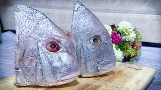 You've never eaten such delicious fish head! Cheap, fast and incredibly delicious!