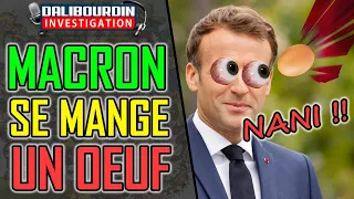 MACRON SE MANGE UN OEUF D'UN MILITANT D'EXTRÊME GAUCHE 🥚 🍳