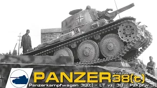 WW2 Panzer 38(t) - LT vz. 38 - Panzerkampfwagen 38(t) - footage.