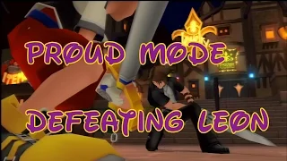 Kingdom Hearts 1.5 HD ReMix | Proud Mode Walkthrough Video 3 | Defeating Leon and Guard Armor!