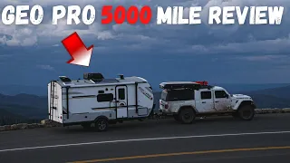 Geo Pro Camper 5000 Mile Review and Walk Around