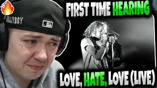 HIP HOP FAN'S FIRST TIME HEARING 'Alice In Chains - Love, Hate, Love (LIVE at The Moore) | REACTION