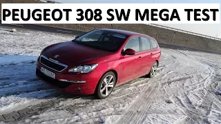 Peugeot 308 SW 1.6 BlueHDi [MEGA TEST 2] Wyciszenie Spalanie NAVI Ciekawostki z Trasy PL