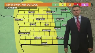 Iowa Weather Forecast: Warm & Quiet Thursday, Storms Saturday