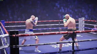 Oleksandr Usyk vs Tyson Fury. (Undisputed simulation)