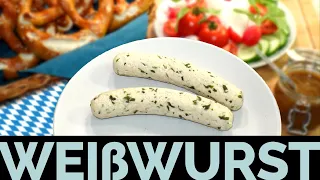 Bestes Weißwurst Rezept! Bayerisch. Vegan. Authentisch. Einfach geil. Glutenfrei. #imitiert