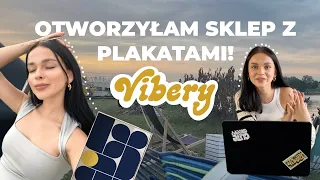 OTWORZYŁAM SKLEP Z PLAKATAMI! // Vibery // beach bar // niepowodzenia // vlog