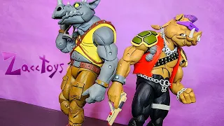 Neca Toys Re-release TMNT Animated Bebop and Rocksteady Action Figure 2-Pack Review!