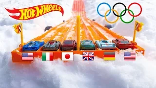 Hot Wheels Winter Olympic Race