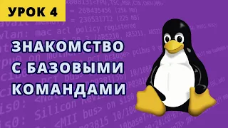 Базовые команды Линукс, часть 1. Урок 4.